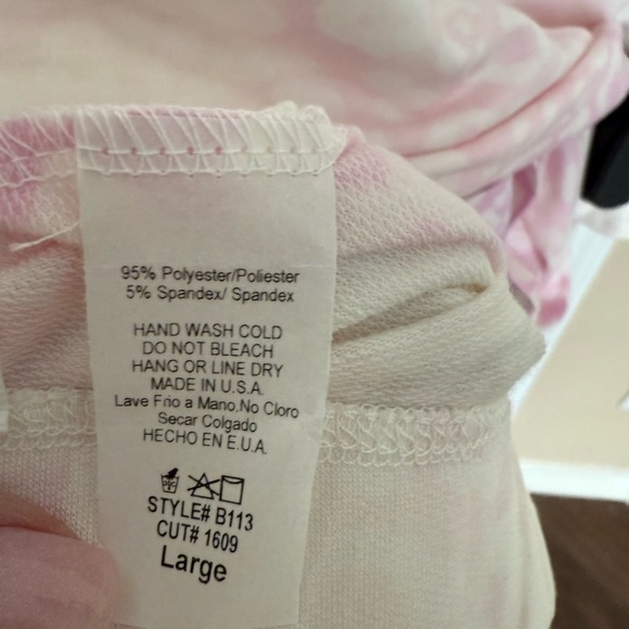 Pink and White Leopard Boutique Lounge Set - Picture 5 of 5